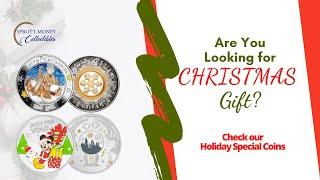 Looking for Christmas Gift ideas? | Check our Holiday Special Coins | Sprott Money Collectibles