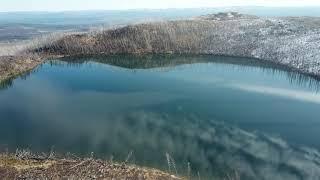 Nazko Complex: Quesnel BC's Active Volcano! Flyover of Crater Lake!