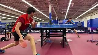 Daily Training at the Samson Dubina Table Tennis Academy