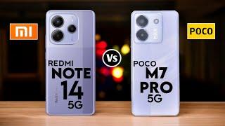 Redmi Note 14 5G vs POCO M7 Pro 5G