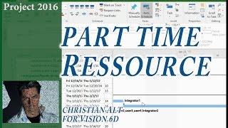 # 12 MS Project 2016 ● 자원별 시간제 근무 ● Howto