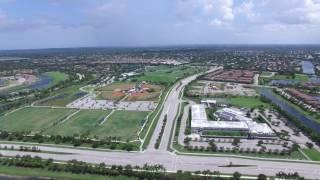 Phantom 3 Flying Over Pine Trails Park and Delray Beach, FL