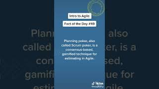 Planning Poker #agileprojectmanagement