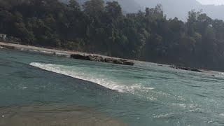 Flowing Water Of Ganges Video With Sound For Meditation