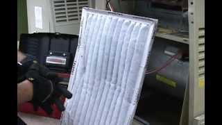 Forced Air Unit HVAC Demonstration (with voice)