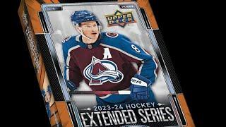 Connor bedard hunting!! Opening 2023-24 Upper-Deck Extended series hobby hockey card box