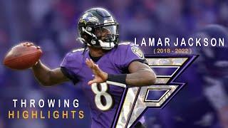 LAMAR JACKSON Throwing Highlights || 2018-2023 ||