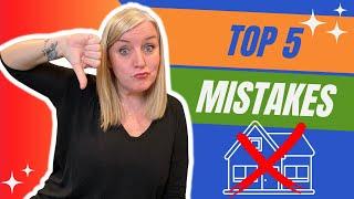 Mistakes everyone makes when buying their first home!