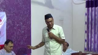 Dr Avadhesh Dixit addressing the seminar on "Public Awakening by Journalism"