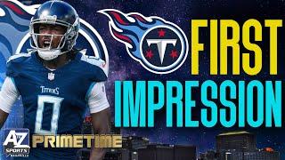 Calvin Ridley sets the tone at first Titans press conference