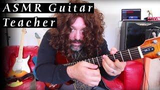 ASMR Guitar Teacher - Soft Spoken, Whispers, Clicking, Relaxing Lesson