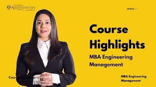 MBA Engineering Management-Aberystwyth Universit,UK #engineering #management #aberystwytuniversity