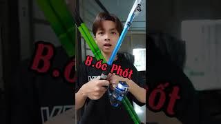 Bốc Phốt 2 Bộ Cần Câu Giá Rẻ Dưới 100k || TH Vlogs