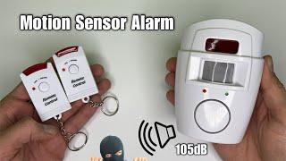 Remote Controlled Motion Sensor Alarm