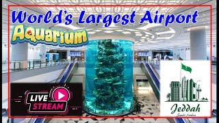 World Biggest Airport Aquarium | New Jeddah Airport