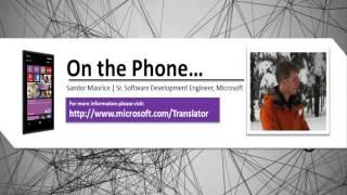 Microsoft DevRadio  Integrating Microsoft Translator into your Windows 8 apps