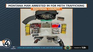 Montana man arrested in Kootenai County for meth trafficking