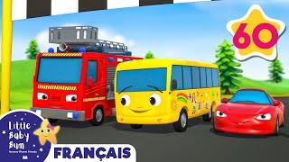 La chanson des bruits des véhicules | Comptines et Chansons pour Bébés | Little Baby Bum en Français