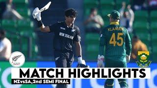 New Zealand vs South Africa 2nd Semi Final ICC Champions Trophy Match Highlights 2025 | NZ vs SA