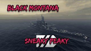 World of Warships Blitz - Black Montana 104k