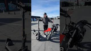 E-Bike VS E-Scooter 