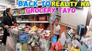 UNANG GROCERY AFTER OUR HOLIDAY | AT ANG REQUEST NA DINNER NI JOHN