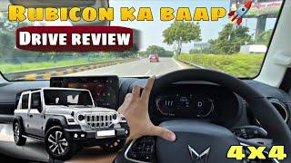 Finally Driving Mahindra Thar ROXX  | Rubicon bhi fail hai iske aage 