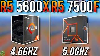 Ryzen 5 5600X vs Ryzen 5 7500F - Should You Upgrade?