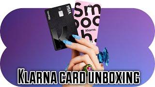 KLARNA Card Unboxing