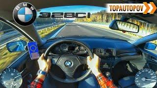 BMW 328Ci E46 Coupe (142kW) |62| 4K TEST DRIVE – R6 SOUND, ACCELERATION, BRAKES, ENGINETopAutoPOV