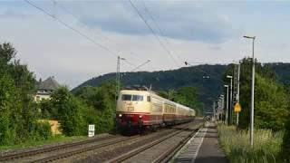 BR 103 113 komt met TEE door Andernach Namedy