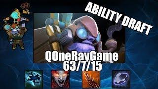 Dota 2 Ability Draft : QOneRayGame - GamePlay 63/7/15