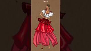 Mobile App for fashion illustration || fashion design sketches