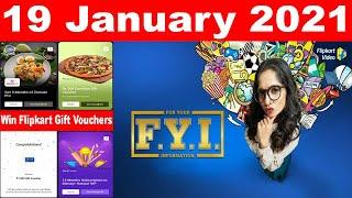 Flipkart FYI Answers | 19 January | FOR YOUR INFORMATION Flipkart | Flipkart For Your Information