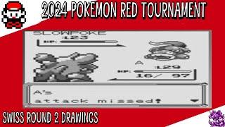 2024 Pokemon Red Any% Glitchless No IT Tournament Swiss Round 2 Drawing