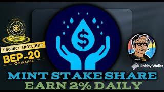 MiNtStaKeSHaRe | #BrandNew Platform On BSC Reviewed | Is It The Second Coming Of #DripNetwork??