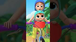 Bicycle Jungle Journey | Cars & Truck Videos for Kids | #shorts