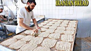 bread bakery| Persian bread| it's 40 years who cooking barbari in Tehran, Iran| Iranian bread recipe