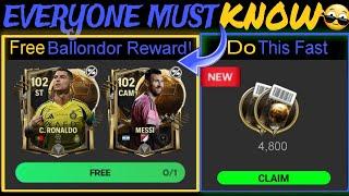 Ballon D'or Event Complete Guide Fc Mobile 25| How To Play Daily Icon Chronicle#fifamobile#ballondor