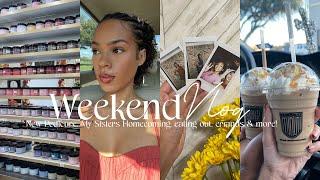 WEEKEND VLOG: another failed pedicure, getting my sisters ready for hoco, cooking, errands & more!