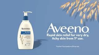 Soothe very dry & sensitive skin with Aveeno Skin Relief Moisturizing Lotion