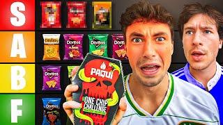 RANKING THE BEST DORITO FLAVORS (ONE CHIP PRANK)