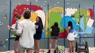 "What Makes this Building Come to Life?" Irving Institute Student Mural