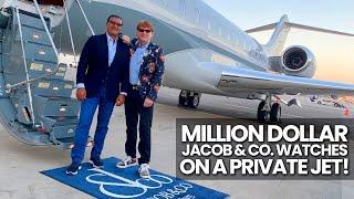 Jacob shows me watches worth MILLIONS on a private jet!