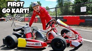 I Got a Racing Go Kart! *FIRST DAY AT THE TRACK!*