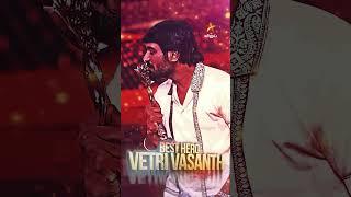 Best Hero - #VertiVasanth 9th Annual Vijay Television Awards - Sunday @ 3 pm..