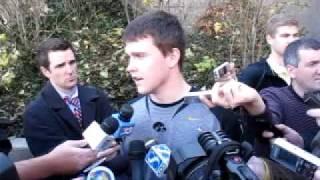 Iowa quarterback James Vandenberg -- Ohio State pregame