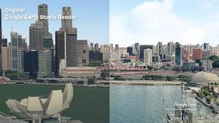 Google Earth Studio & Blender - Reflections (Preview)