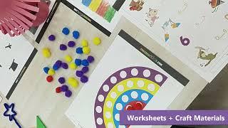 Activity Worksheets for Nursery and KG