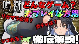 【なるしお】ずんだもんと見る新作オープンワールドRPGのプレイ感想とリセマラ課金必須かガチャ解説【鳴潮/めいちょう】